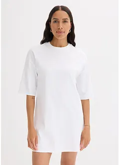 Robe T-shirt en coton épais, bonprix