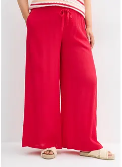 Pantalon large en viscose fine, bonprix
