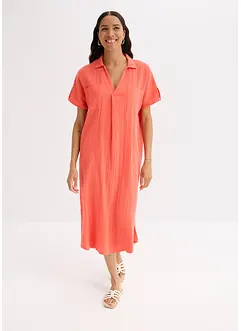 Robe caftan en gaze de coton, bonprix