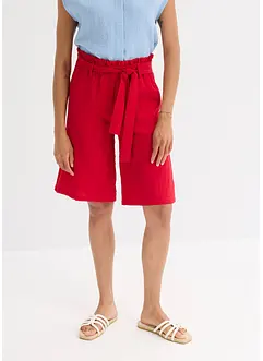 Bermuda fluide en viscose mélangée, taille élastiquée, bonprix