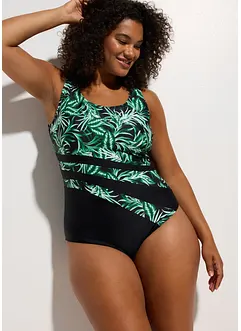 Maillot 1 pièce sculptant, maintien modéré, bonprix