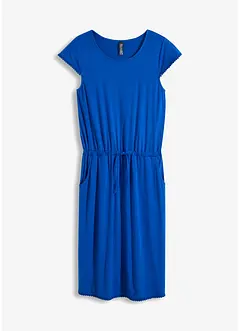 Robe midi en jersey viscose extensible, bonprix