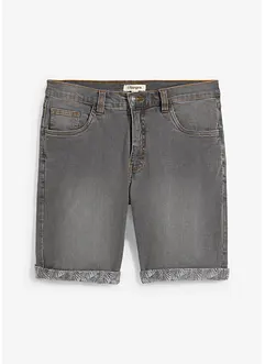 Bermuda en jean extensible, Regular, bonprix
