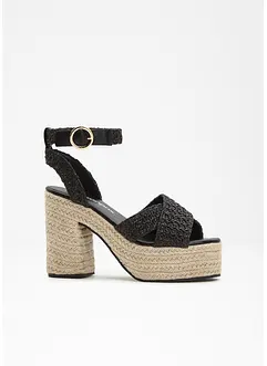 Sandales à talons et plateformes, bonprix