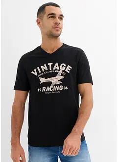 T-shirt en coton flammé, bonprix