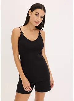 Pyjashort 100% coton côtelé, bonprix