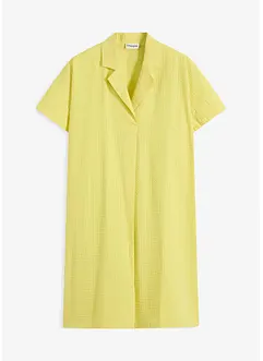 Robe ample en coton avec pli plat devant, bonprix