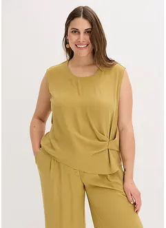 Blouse sans manches nouée sur le côté, bonprix