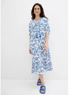 Robe ample en viscose froissée, bonprix