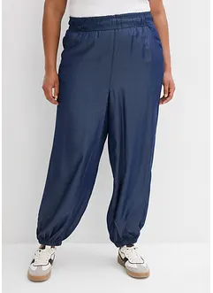 Pantalon esprit jogger en Lyocell, bonprix