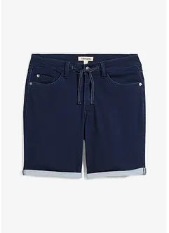 Bermuda en molleton effet jean, Regular, bonprix