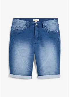 Bermuda en molleton effet jean, loose, bonprix