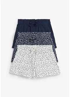 Lot de 3 shorts en jersey 100% coton, bonprix