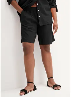 Bermuda en mélange lin et coton, bonprix