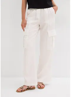 Pantalon cargo fluide en Lyocell mélangé, bonprix