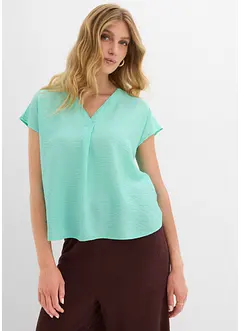 Blouse fluide en viscose mélangée, bonprix