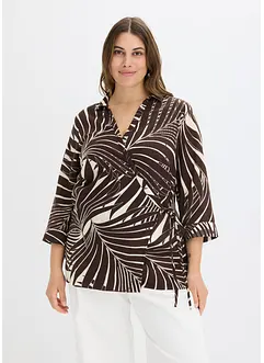 Blouse kimono aspect lin, bonprix