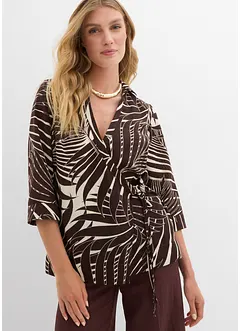 Blouse kimono aspect lin, bonprix