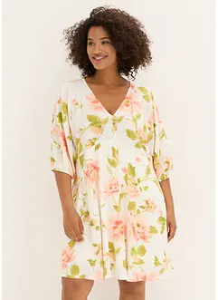 Robe-tunique imprimée en viscose fluide, bonprix