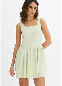 Top long en coton extensible, bonprix