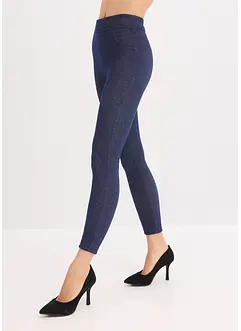 Legging thermo effet jean, bonprix
