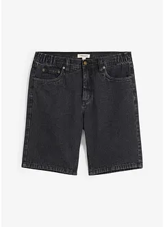 Bermuda classique en jean avec taille élastiquée, bonprix