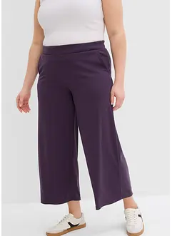 Pantalon en jersey à taille élastiquée, bonprix