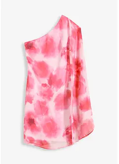 Robe asymétrique en crêpe fin, bonprix