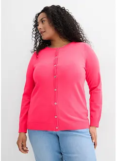 Gilet en maille, col rond, bonprix