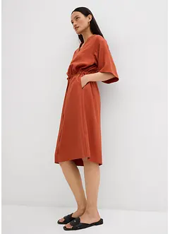 Robe caftan en fine viscose, bonprix