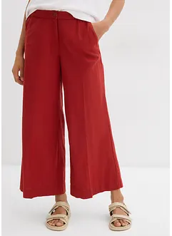Jupe-culotte en viscose mélangée à taille élastiquée, bonprix
