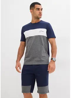 T-shirt et bermuda en molleton (ens. 2 pces), bonprix