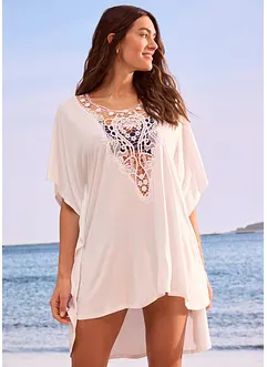 Tunique de plage transparente en viscose, bonprix