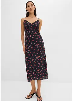 Robe midi en mesh, bonprix
