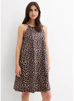 Robe à imprimé léopard 100% coton, bonprix