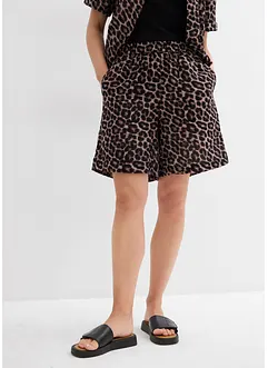 Short large en gaze de coton, bonprix