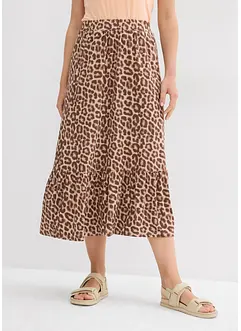 Jupe en jersey viscose extensible, bonprix