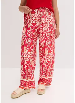 Pantalon en jersey viscose imprimé, bonprix