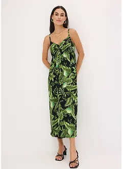 Robe imprimée à fines bretelles, bonprix
