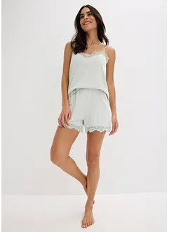 Top de pyjama en coton et viscose, bonprix