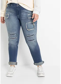 Jean boyfriend taille mi-haute, bonprix