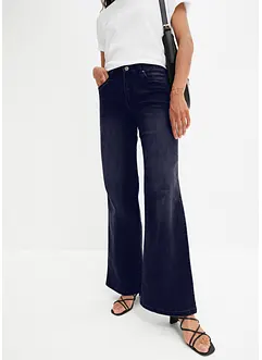 Jean large taille mi-haute, extensible, bonprix
