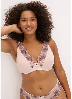 Soutien-gorge à coques brodées, bonprix