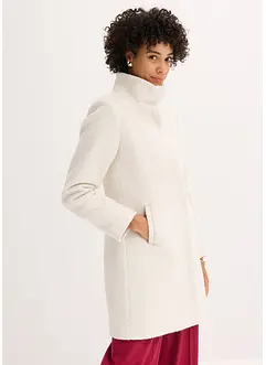 Manteau court en maille bouclette, bonprix
