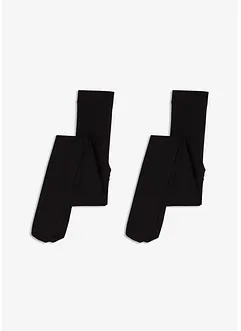 Lot de 2 collants thermiques polaires 140den, bonprix