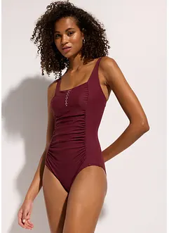 Maillot 1 pièce sculptant, maintien modéré, bonprix