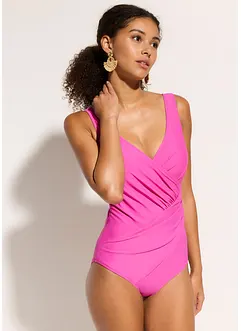 Maillot 1 pièce sculptant, maintien modéré, style portefeuille, bonprix