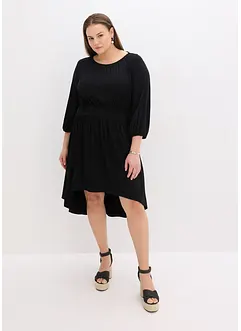Robe en jersey avec fronces, bonprix