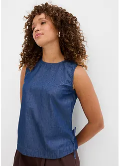 Top en jean de coton, bonprix