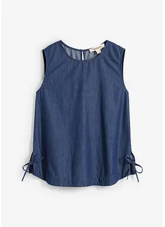 Top en jean de coton, bonprix